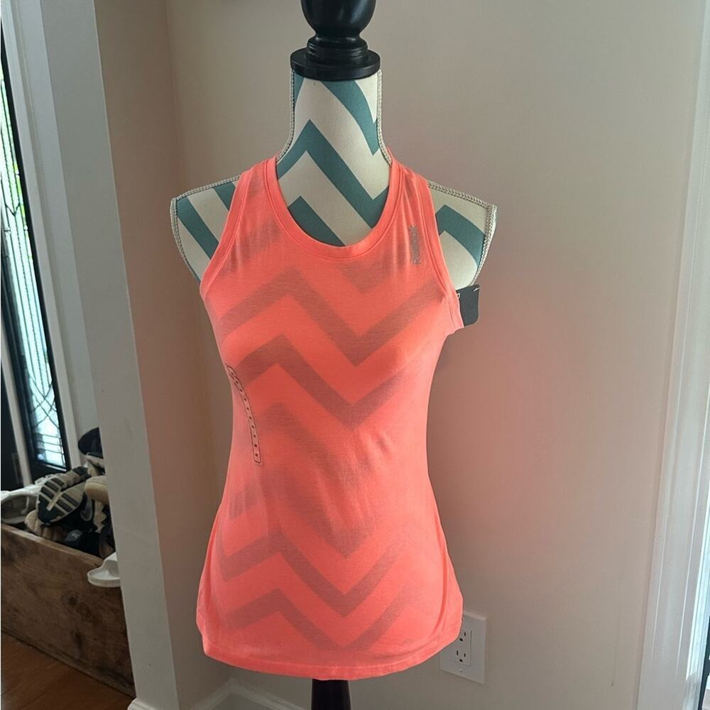 020. Coral Reebok Jersey Tank- NWT